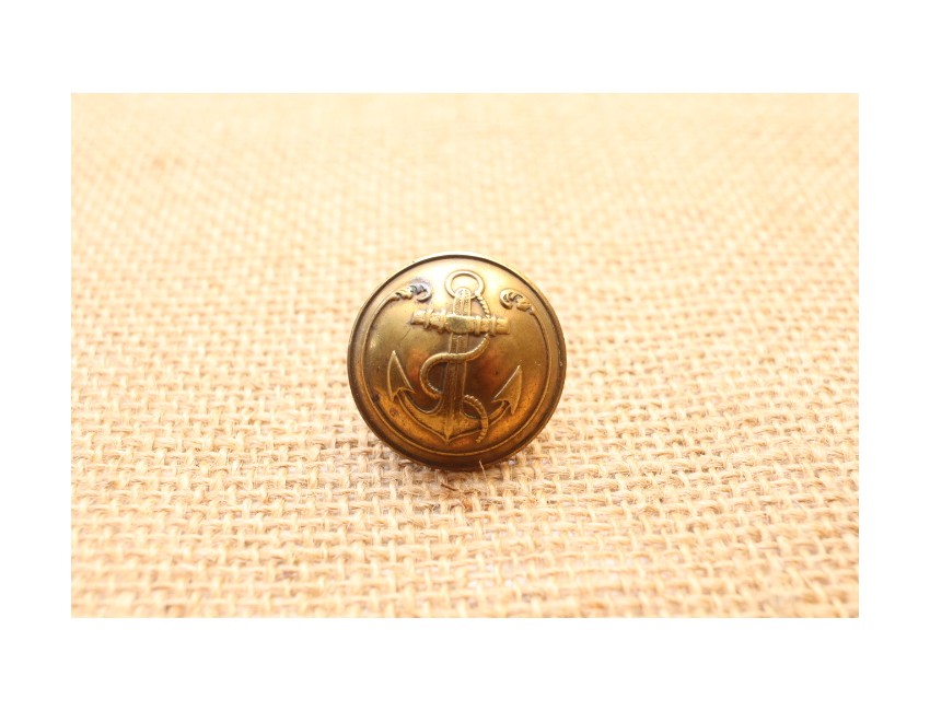 Bouton troupe d'infanterie coloniale et de marine - diamètre 23 mm - Fbt A.M. & Cie.