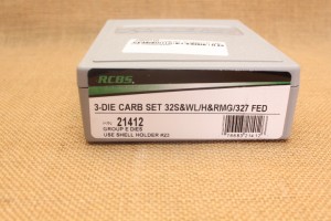 Jeux d'outils RCBS 3-DIE Carb Set 32 S&WL/ H&RMG/327 FED