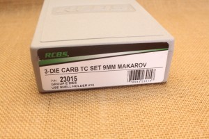 Jeux d'outils RCBS 3-DIE Carb TC Set 9MM MAKAROV