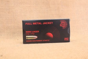Munition Geco 9X19 FMJ 124 grain par 1000 cartouches