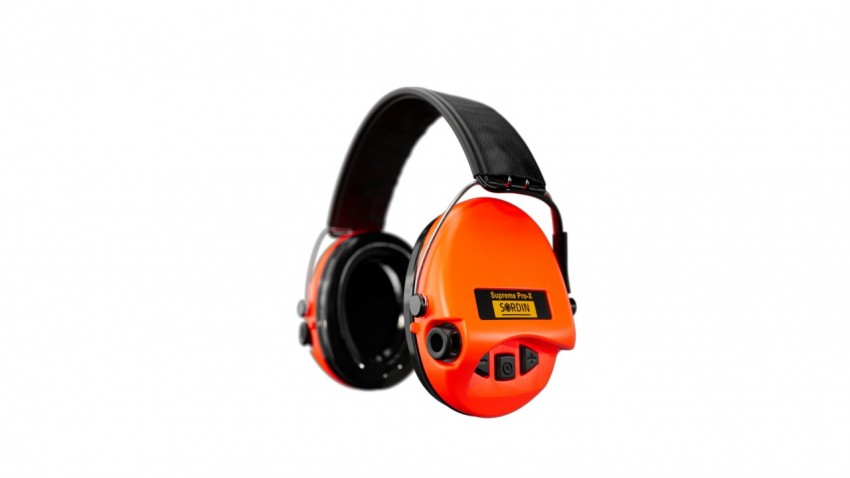 Casque SORDIN SUPREME PRO X CUIR / ORANGE