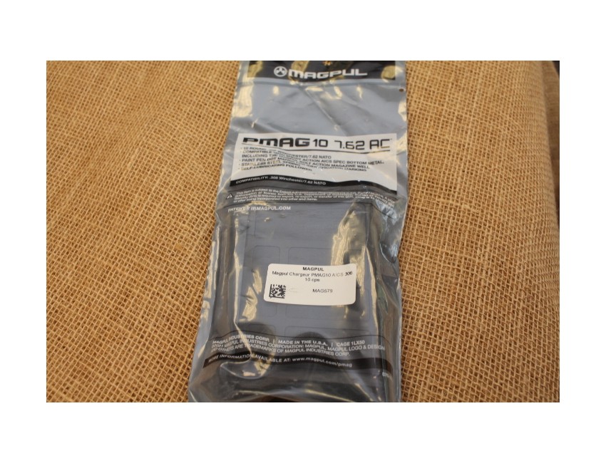 Chargeur AICS MAGPUL PMAG10 cal.308 Win Rem (10 coups)