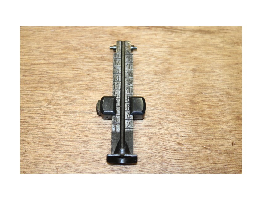 Planchette de hausse avec curseur K98 code S/42G