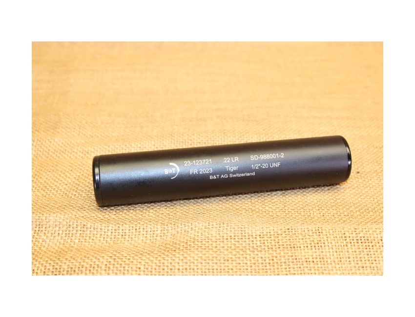 Modérateur de son B&T Tiger 22 LR filetage 1/2-20 UNF