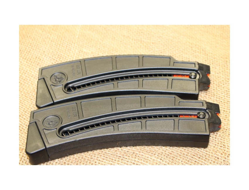 Lot de 2 chargeurs S&W MP15-22, 25 coups Calibre 22LR