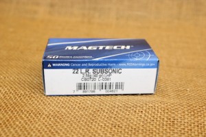 Munition Magtech calibre 22 LR Subsonic 40 grain