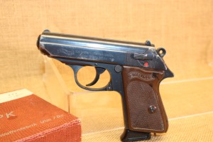 Pistolet Walther PPK calibre 7,65 Browning