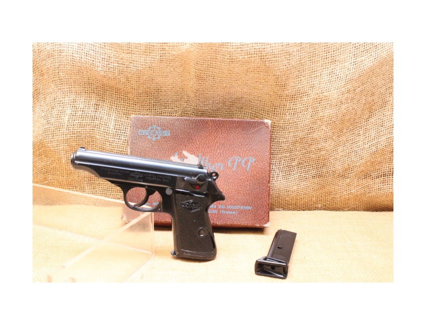 Pistolet Walther/Manurhin PP calibre 9 mm court