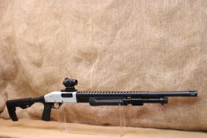 Fusil à pompe Rossi SR-12 Tactical carcasse chrome 12/76