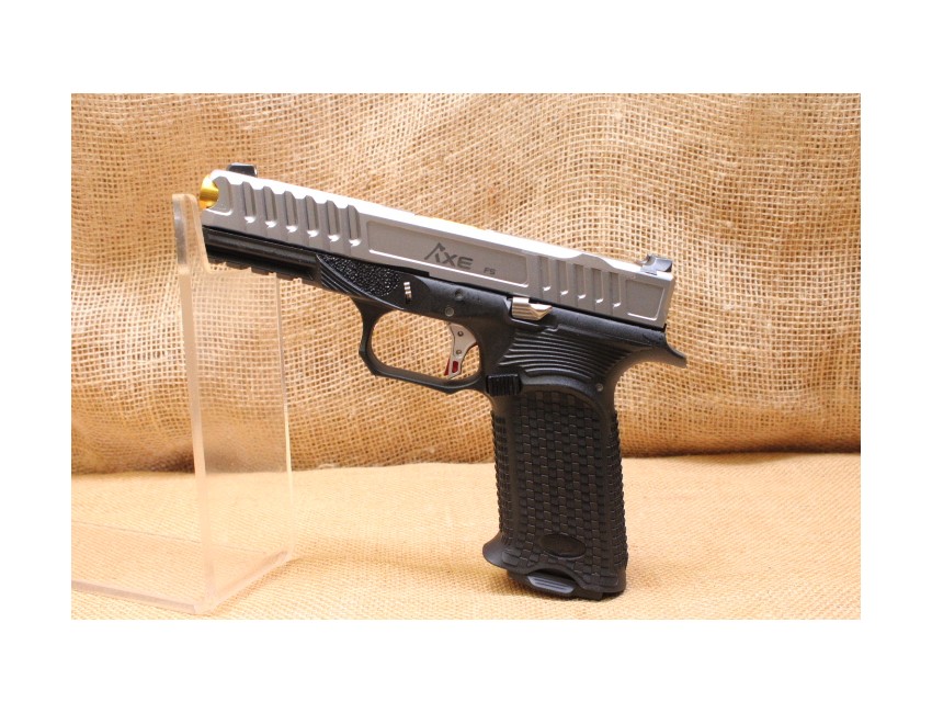 Pistolet BUL AXE Tomahawk Full Size calibre 9 X 19 Optic Ready - Silver