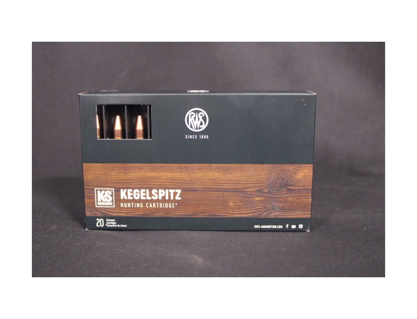 RWS calibre 30-06  Kegelspitz 150 grains/9,7 gr /20