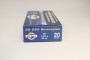 PPU calibre 22-250 SP, 55 grains/3,56 gr /20