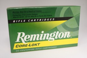 Remington calibre 270 Win, Core Lokt SP, 150 grains /20