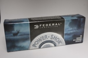 Federal calibre 270 Win Short Magnum SP, 130 grains /20