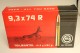 GECO calibre 9,3x74 R Teilmantel, 255 grains/ 16,5 gr  /20