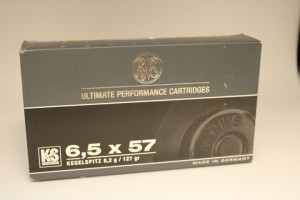 RWS calibre 6,5x57, Teilmantel, 127 grains/ 8,2 gr / 20