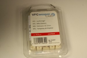Tampon de nettoyage VFG Comfort calibre 7,5 mm