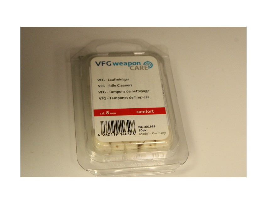 Tampon de nettoyage VFG Comfort calibre 8 mm