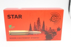 Geco calibre 308W , STAR, 165 grains/ 10,7 gr